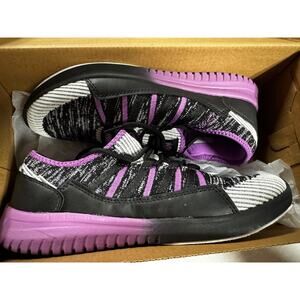 KR Strikeforce Jazz Black/Purple Bowling Shoes Women's SIZE 8.5